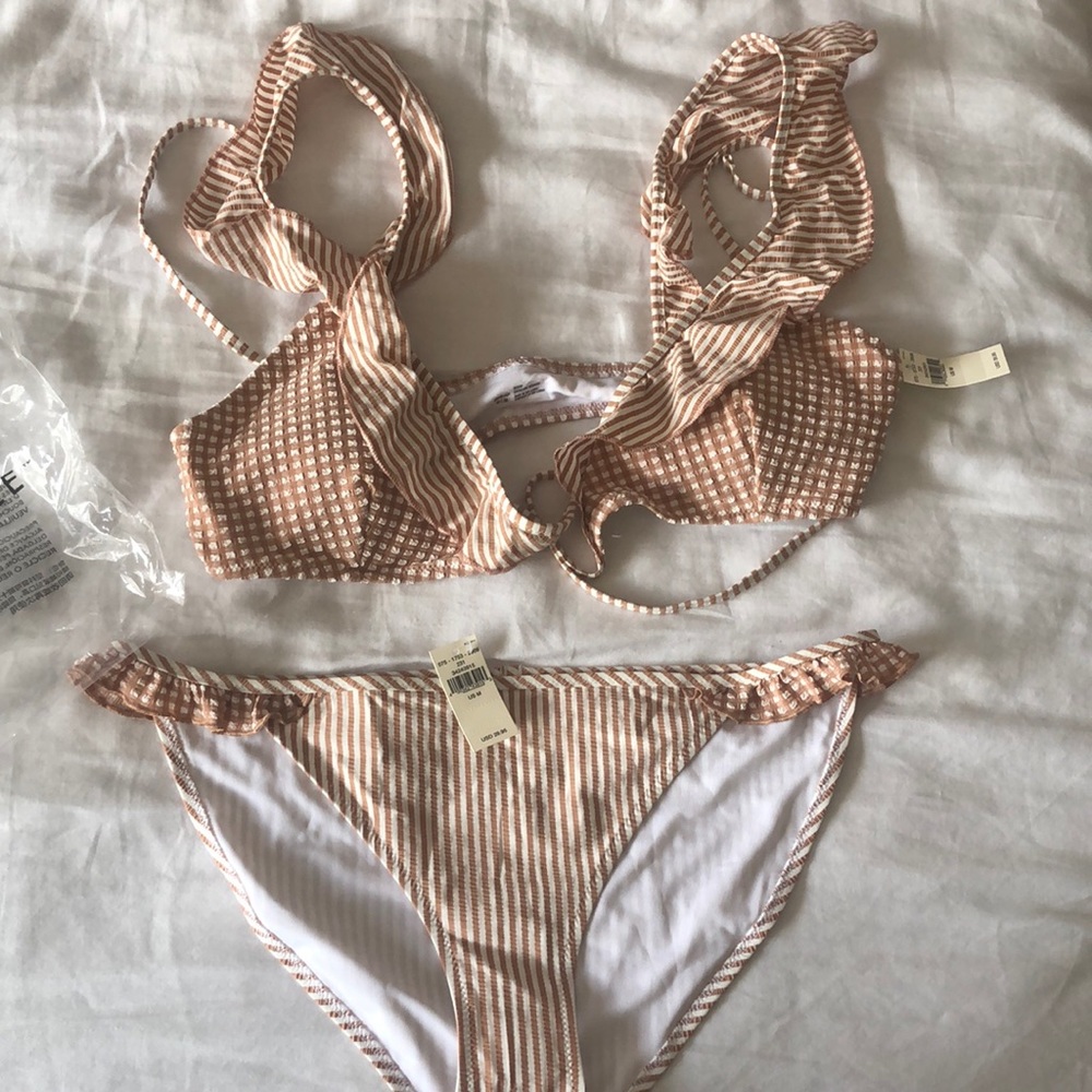 Brand new never worn bathing TOP ONLY!